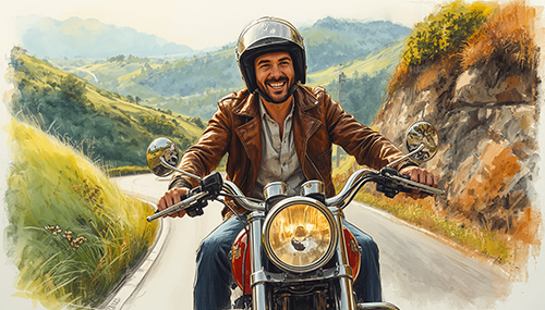 Getting your motorcycle licence