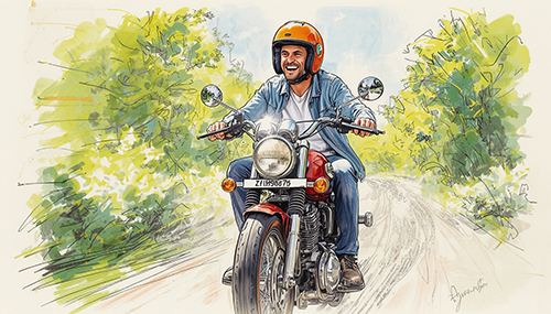 Keeping your motorcycle on the road