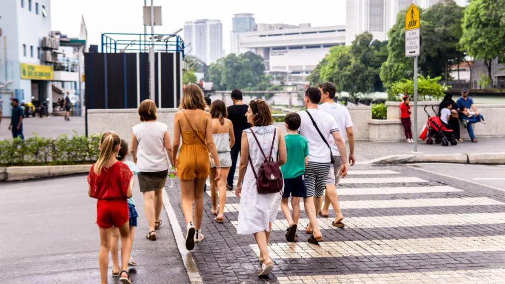Drivers and pedestrians