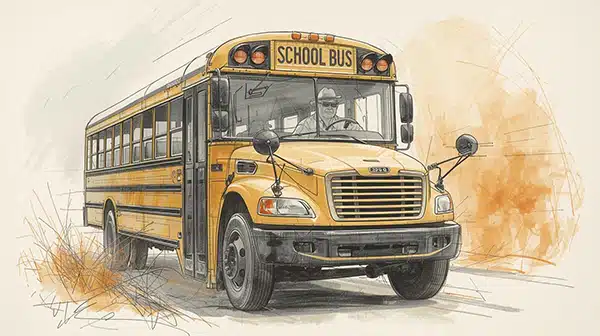 School-bus routes