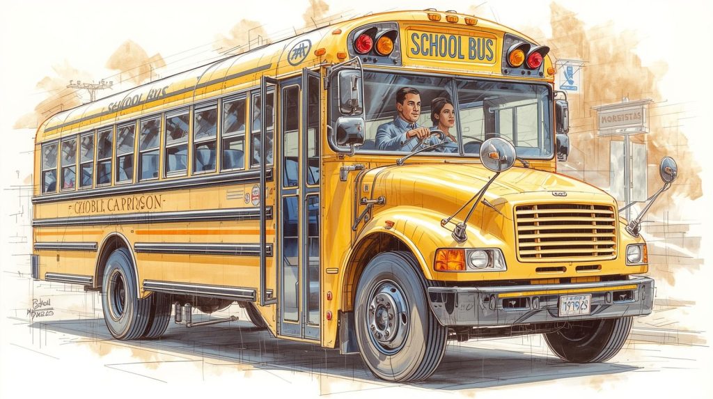 Operating a school bus