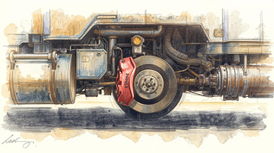 Service Brake Subsystem